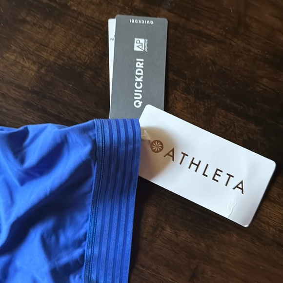 Athleta Cross Back Swim Tank NWT - Picture 2 of 9